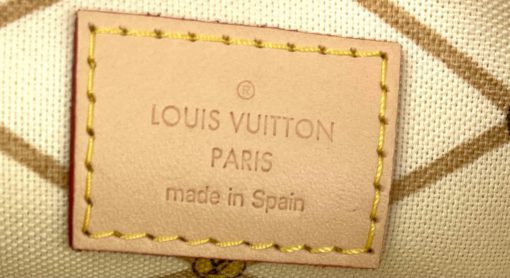 Louis Vuitton Damier Azur Summer Trucks Neverfull Pouch
