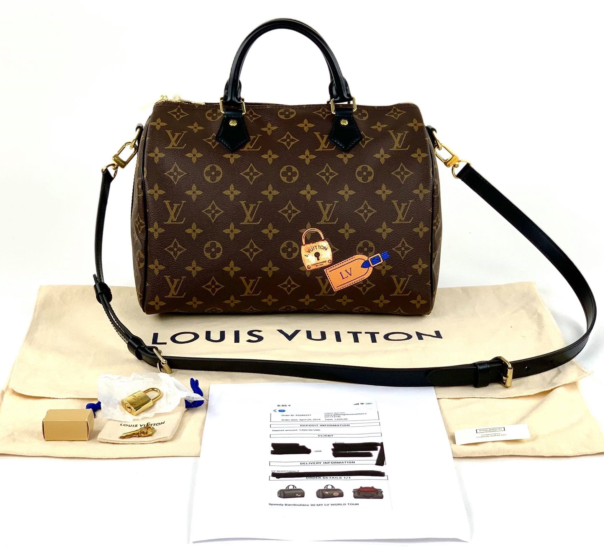 Louis Vuitton Eva Damier Ebene Crossbody - A World Of Goods For You, LLC