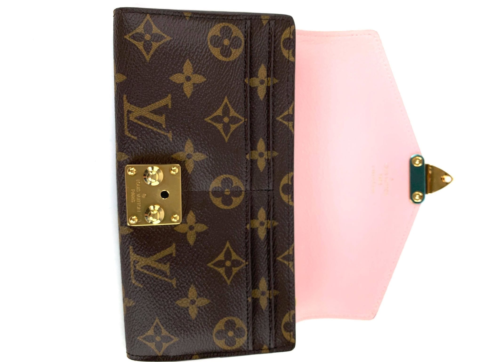 Louis Vuitton Monogram Clemence Wallet With Rose Ballerine - A World Of  Goods For You, LLC