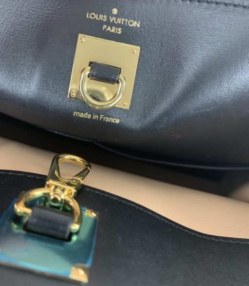Louis Vuitton City Steamer MM Pink with Black and Navy