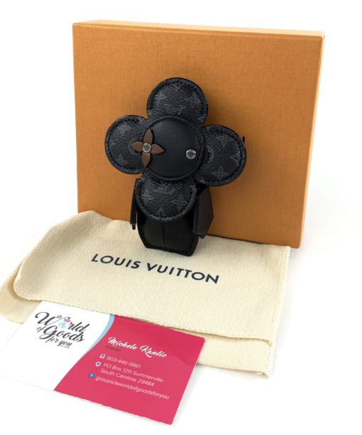 Limited Edition Louis Vuitton Vivienne Doudoune Eclipse Charm or Keychain