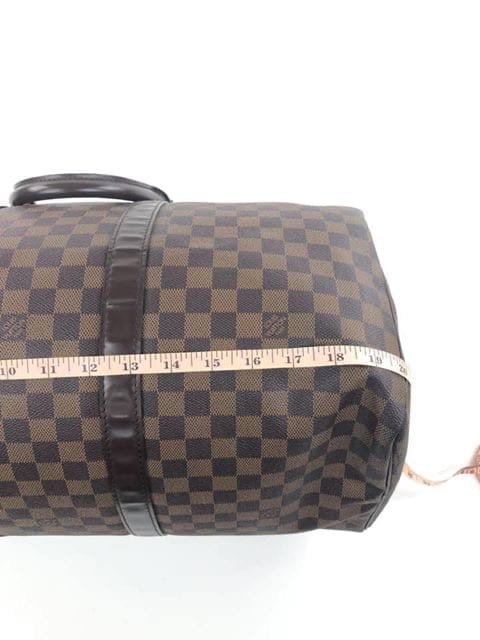 Louis Vuitton Damier Ebene Keepall 50 Travel Bag