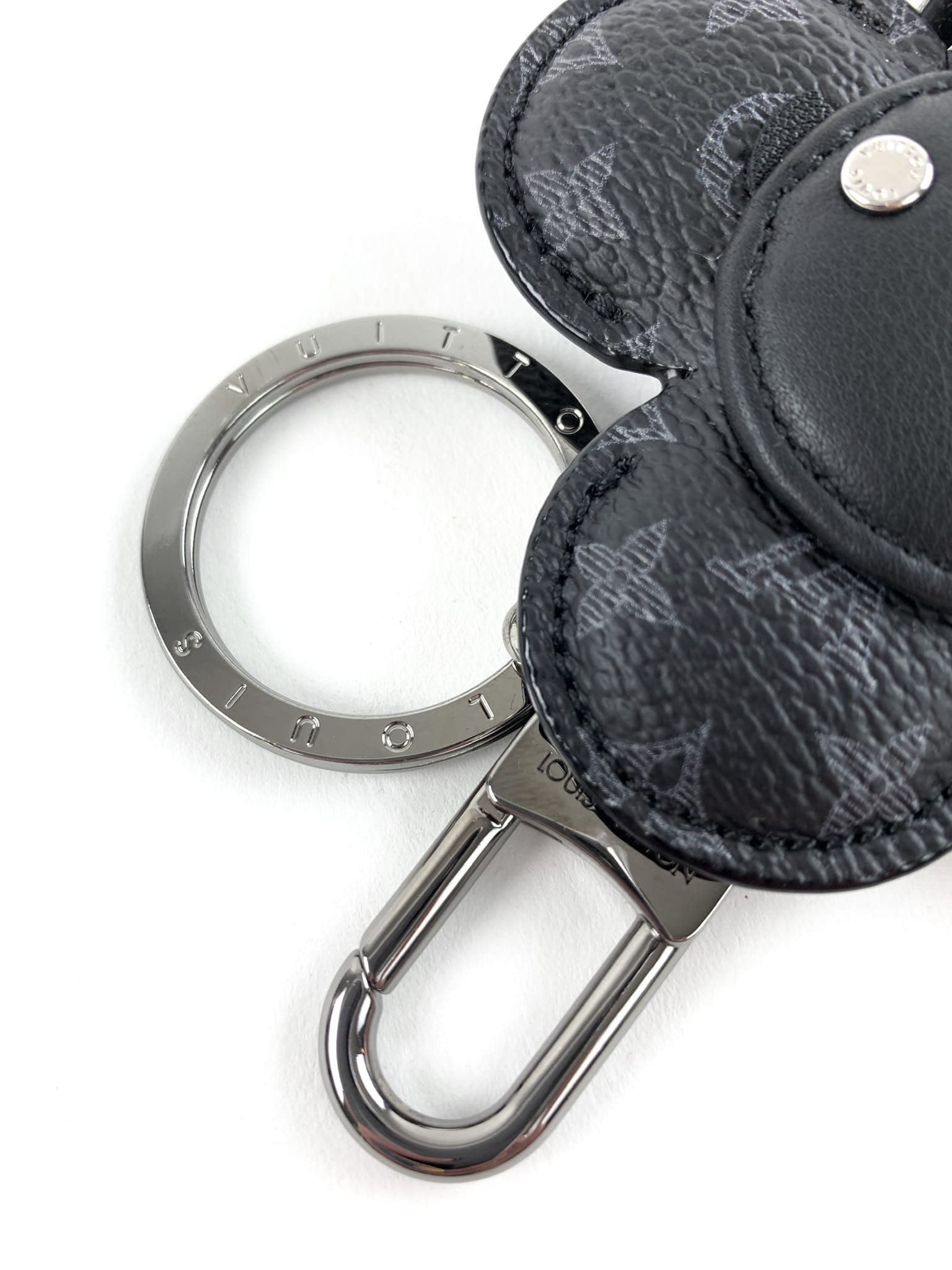 Louis Vuitton LV Silver Bag Charm Keychain at 1stDibs