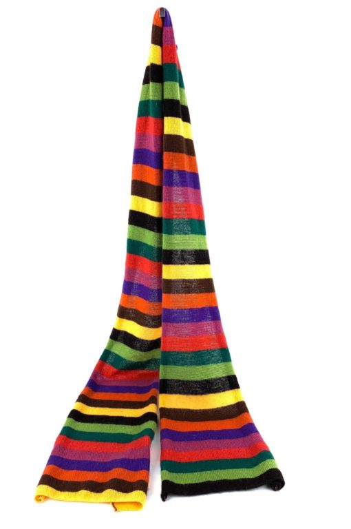 Louis Vuitton Limited Edition Rainbow Striped Scarf
