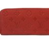 Louis Vuitton Empreinte Clemence Wallet Red