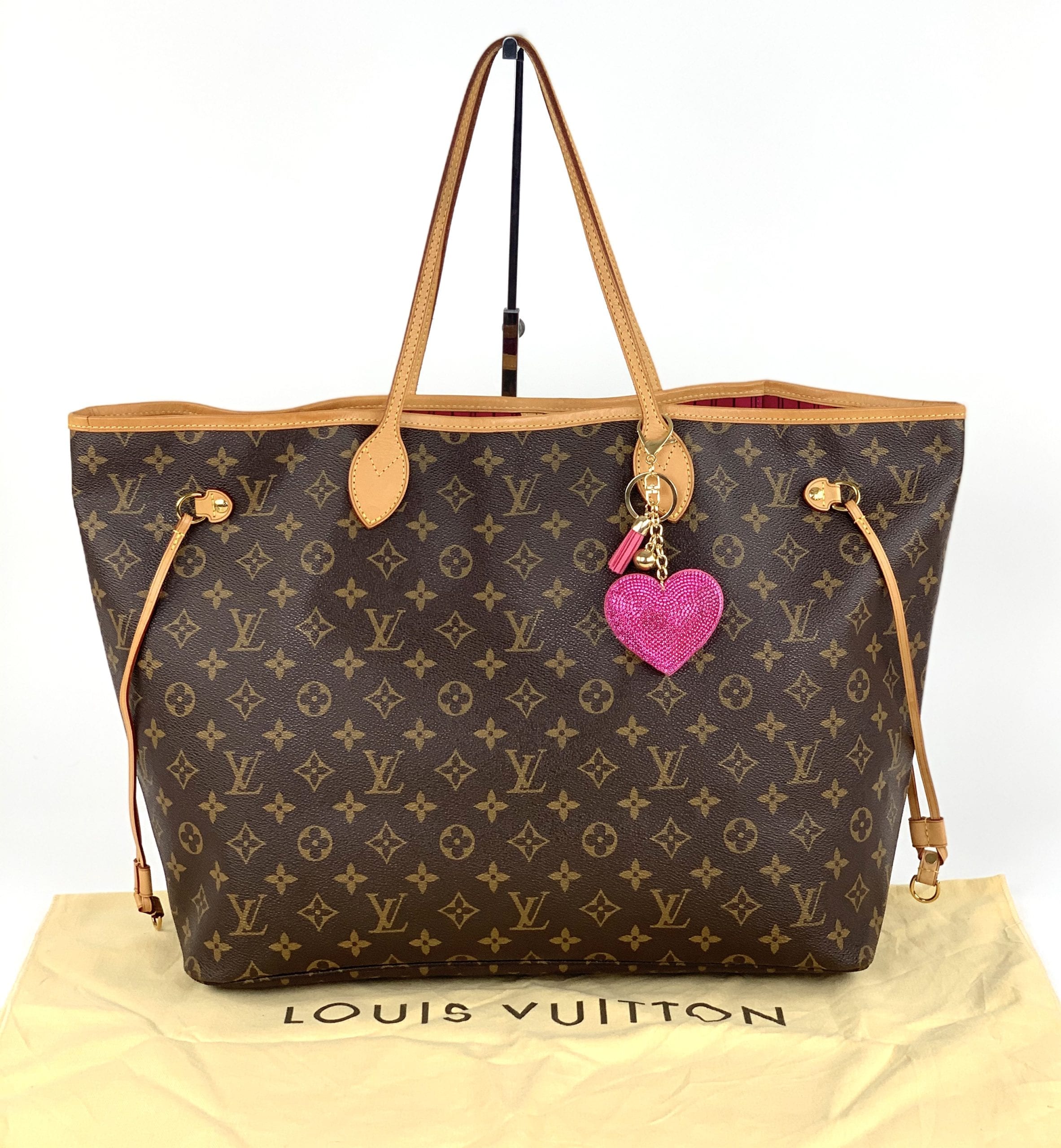 louis vuitton neverfull gm peony monogram