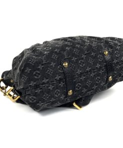 Louis Vuitton Denim Neo Cabby MM Noir Black