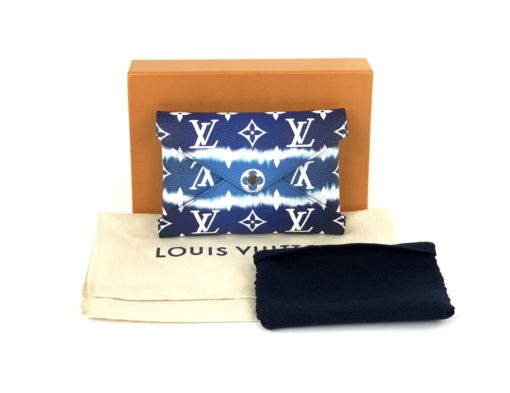 Louis Vuitton Monogram Escale Medium Kirigami Pochette Insert Blue