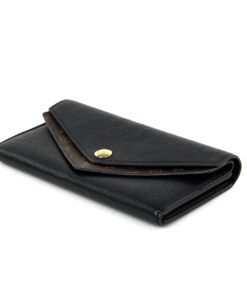 Louis Vuitton Double V Monogram and Noir Leather Wallet