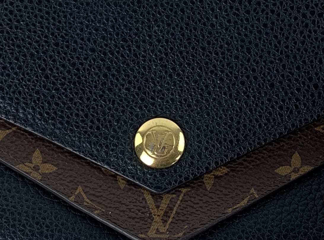 Recept dal bunke Louis Vuitton Double V Monogram and Noir Leather Wallet - A World Of Goods  For You, LLC