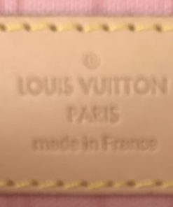 Louis Vuitton Damier Azur Neverfull Pochette Rose Ballerine
