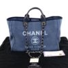 Chanel Deauville Large Denim Blue