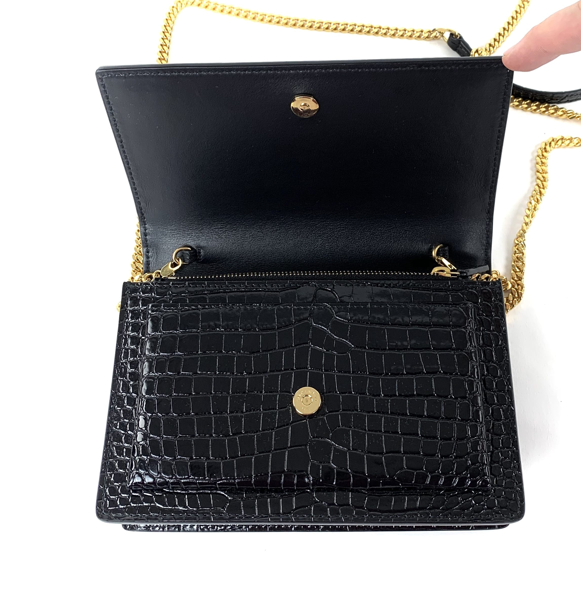 ysl crocodile tote