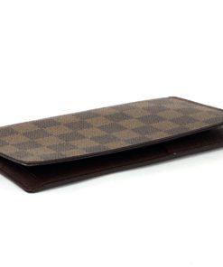 Louis Vuitton Damier Ebene Checkbook Wallet