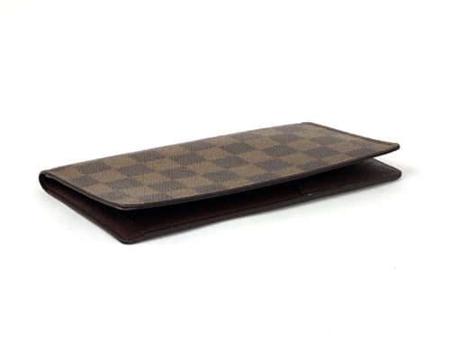 Louis Vuitton Damier Ebene Checkbook Wallet