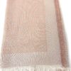 Louis Vuitton Monogram Denim Shawl Pink 5
