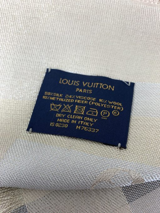 Louis Vuitton Monogram Shawl Velvet Rose