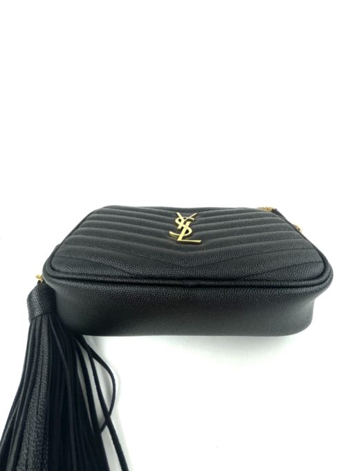 YSL Lou Mini YSL Grain de Poudre Camera Crossbody Bag