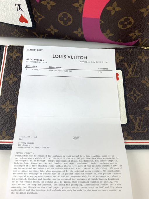 Louis Vuitton Monogram Game On Neverfull MM