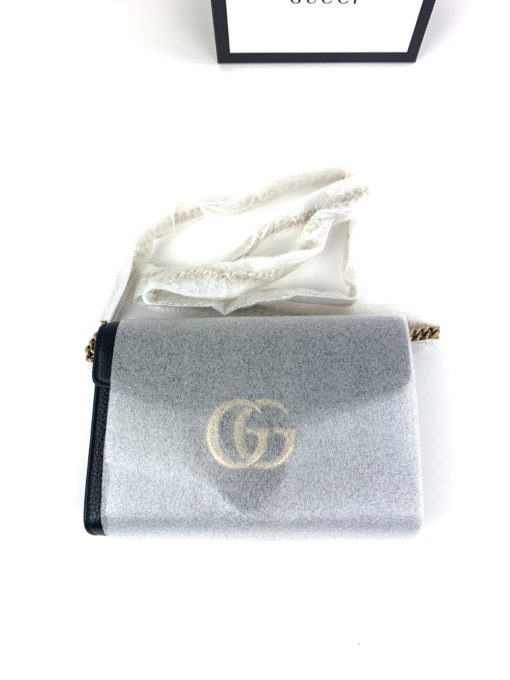 Gucci GG Marmont Chain Mini Bag Black 3