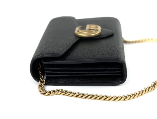 Gucci GG Marmont Chain Mini Bag Black 7