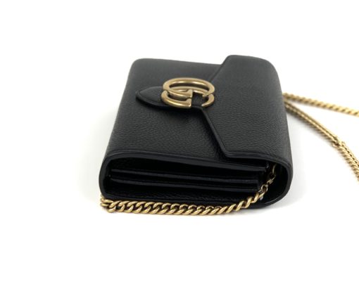 Gucci GG Marmont Chain Mini Bag Black 9