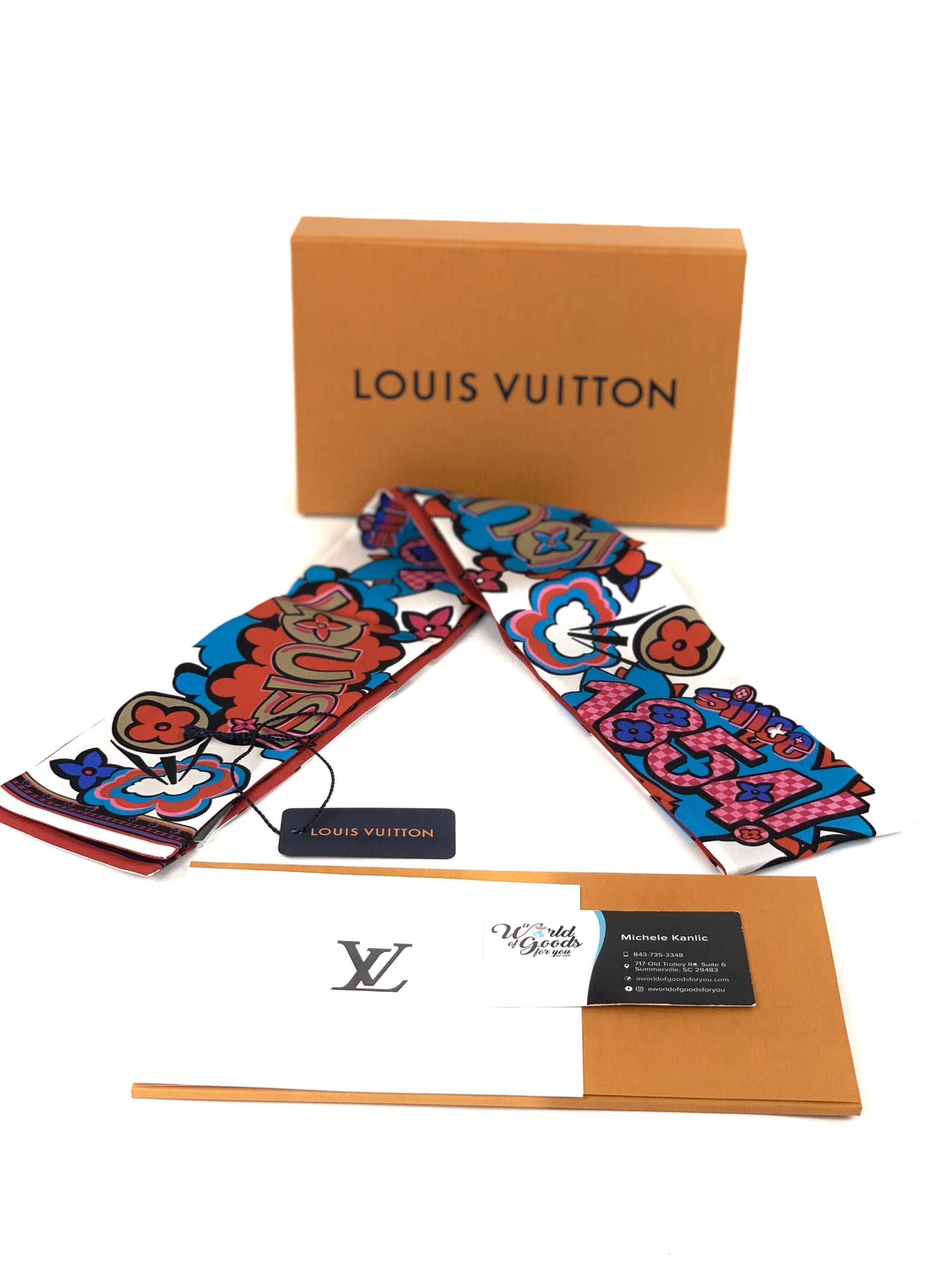 Louis Vuitton Silk Monogram Street Bandeau Rose - A World Of Goods For You,  LLC