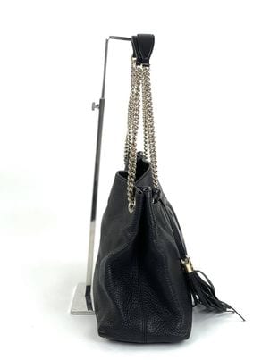 Gucci Soho Medium Leather Shoulder Bag Black