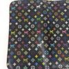 Louis Vuitton Monogram Multicolor Insolite Wallet Black Lime Green 26