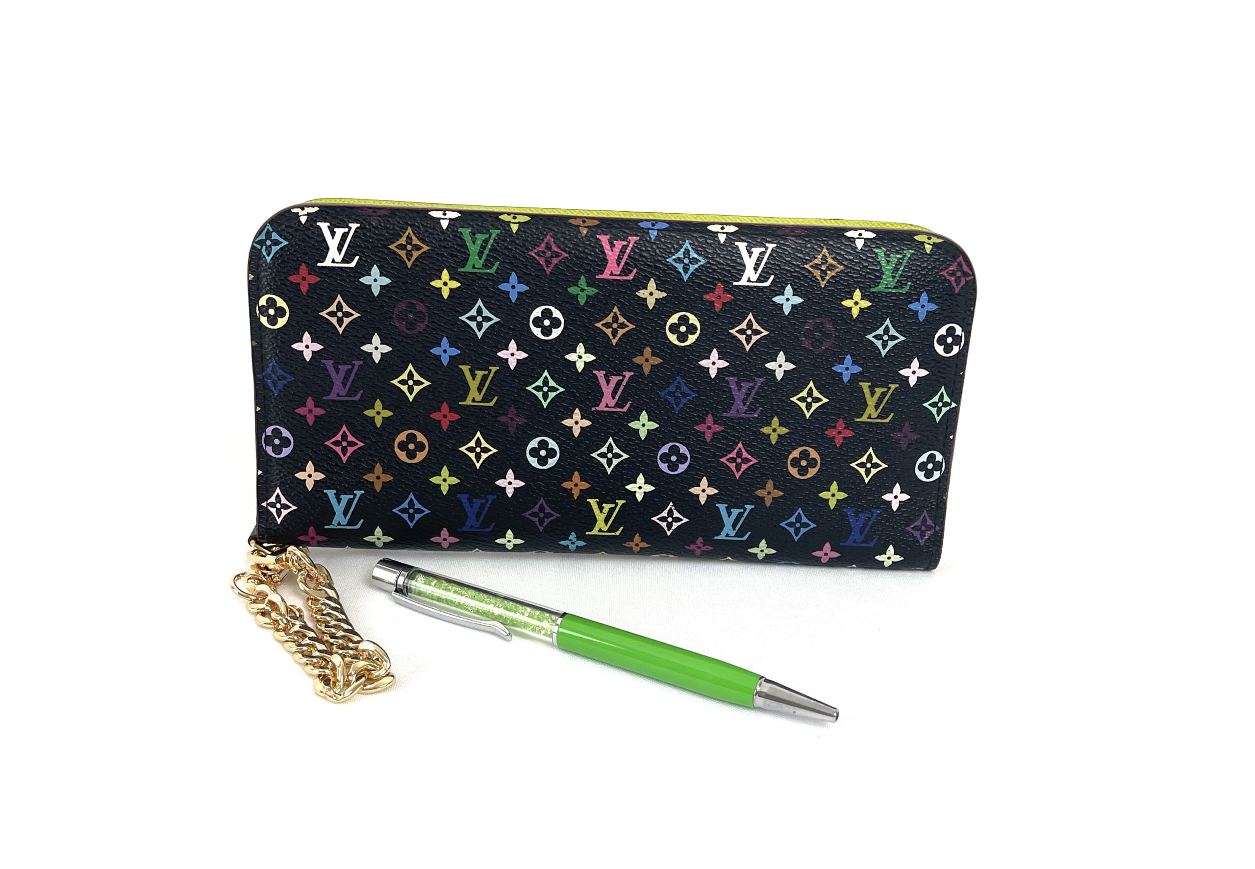 Louis Vuitton Monogram Multicolor Insolite Wallet Black Lime Green - A  World Of Goods For You, LLC
