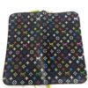 Louis Vuitton Monogram Multicolor Insolite Wallet Black Lime Green 28