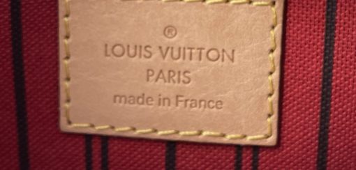 Louis Vuitton Monogram Neverfull Pochette Cerise