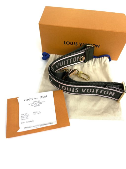 Louis Vuitton Bandouliere Strap Kaki Rose 