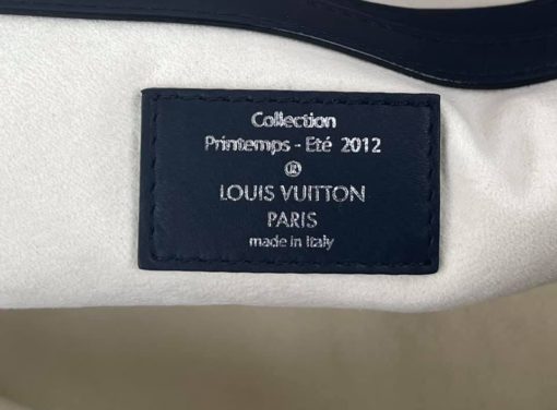 Louis Vuitton Suship North South Speedy Navy White