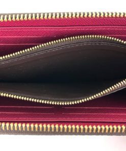 Louis Vuitton Monogram Clemence Wallet Fuchsia