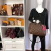 Louis Vuitton Damier Ebene Speedy Bandouliere 35 20