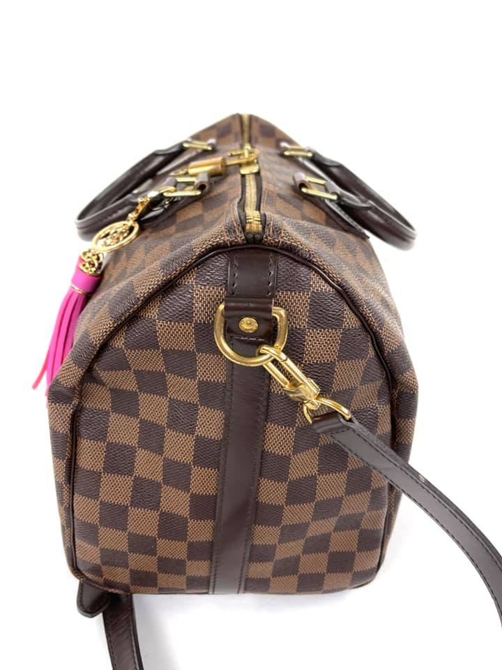 Unboxing Louis Vuitton Speedy Bandouliere 35 Damier Ebene + Affordable  Styling 
