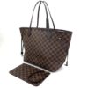 Louis Vuitton Damier Ebene Neverfull MM Rose Ballerine Full Set 2