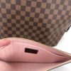 Louis Vuitton Damier Ebene Neverfull MM Rose Ballerine Full Set 14