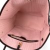 Louis Vuitton Damier Ebene Neverfull MM Rose Ballerine Full Set 8