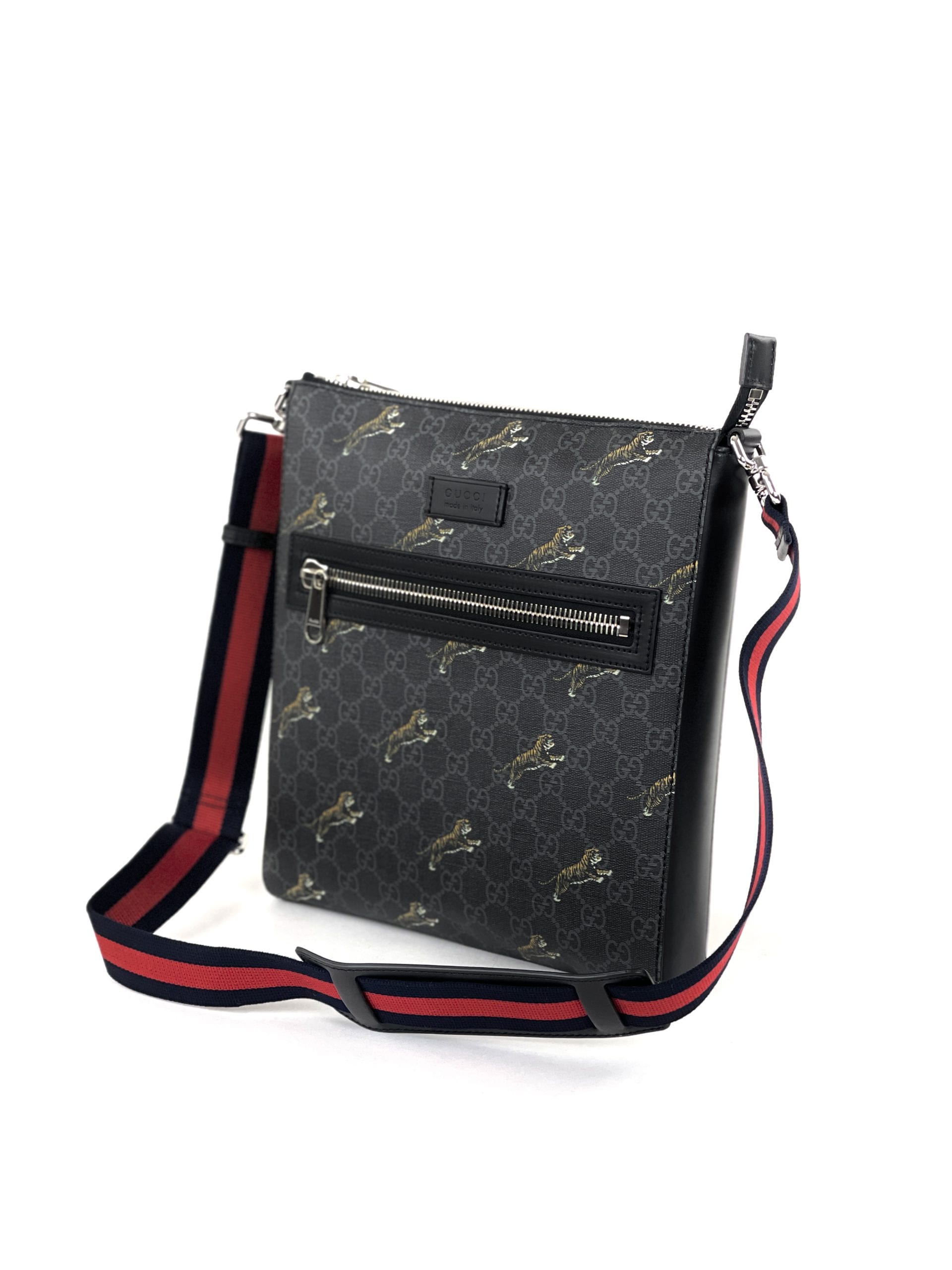 Gucci Supreme Monogram Web Black Messenger Bag - A World Of Goods For You,  LLC