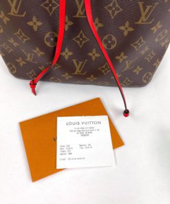 Louis Vuitton Monogram Neo Noe Coquelicot