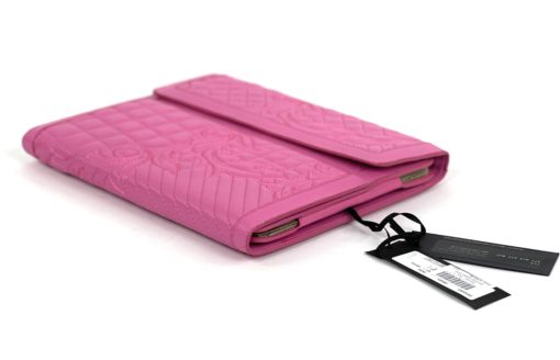 Versace Vanitas Quilted Leather Hot Pink iPad Case