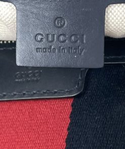 Gucci GG Navy Boston Bag