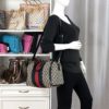 Gucci GG Navy Boston Bag 2