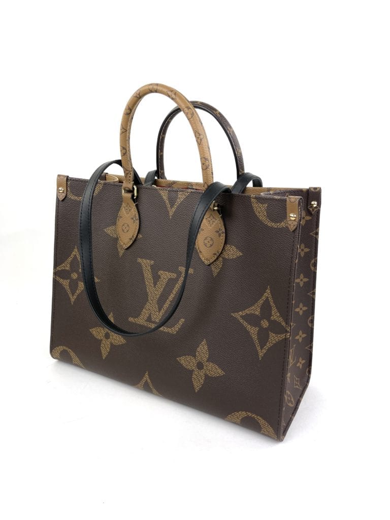 lv on the go reverse monogram