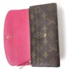 Louis Vuitton Monogram Emilie Wallet Fuchsia 7