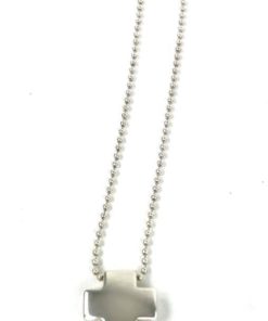 Tiffany 12oz. Swiss Cross Beaded Chain Necklace