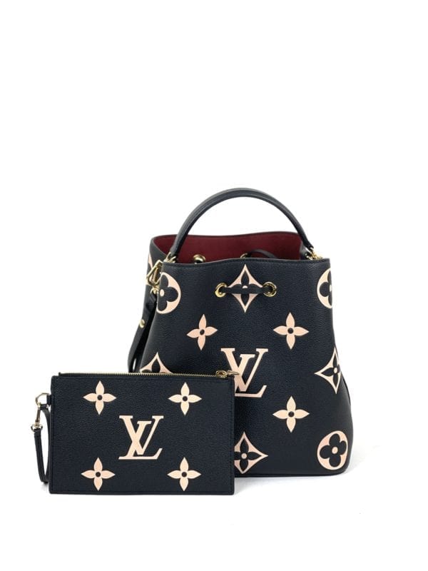 louis vuitton neonoe empreinte black