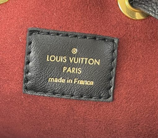 Louis Vuitton Bicolor Monogram Empreinte Leather Black NéoNoé MM